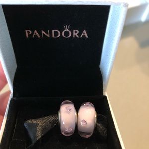 Pandora Glass Heart Charms
